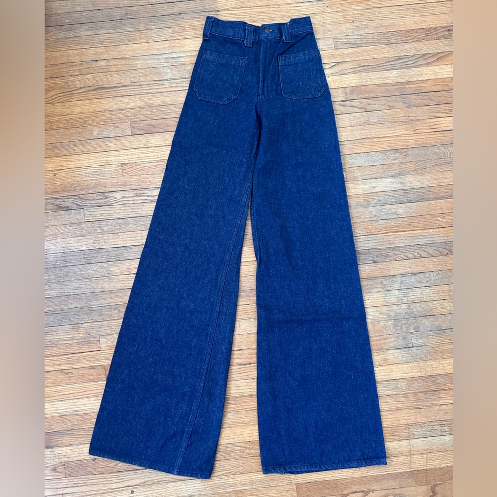 Seafarer super Wide Vintage Jeans. Size 00